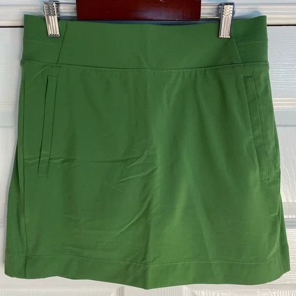 Athleta Skort W/Pockets Green Size 4 New Never Worn No Tags - Picture 2 of 12